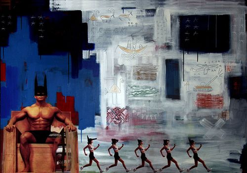 Venice Biennale 2013 participant Transart alumnus Khaled Hafez: Running Chromosome