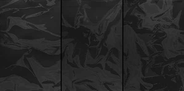 Aitor Ortiz, Umbral 005, 006, 007 (Triptych), 2014