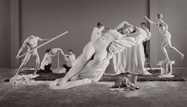 Eleanor Antin, Constructing Helen (from Helen’s Odyssey), 2007
