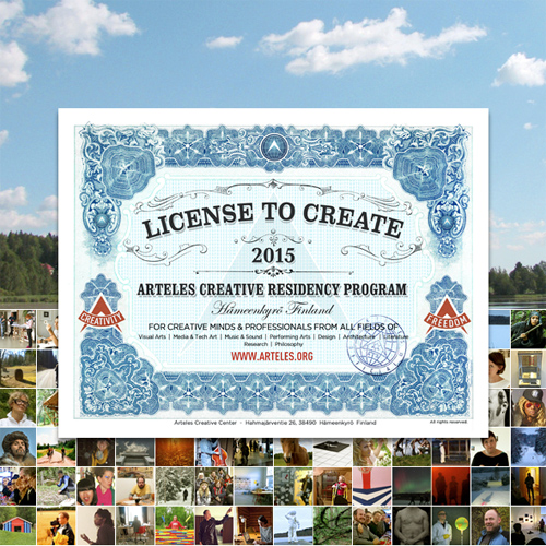 Arteles Creative Residency Program 2015 in Finland  