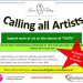 Opportunity for Artists to make a difference in the world with their art