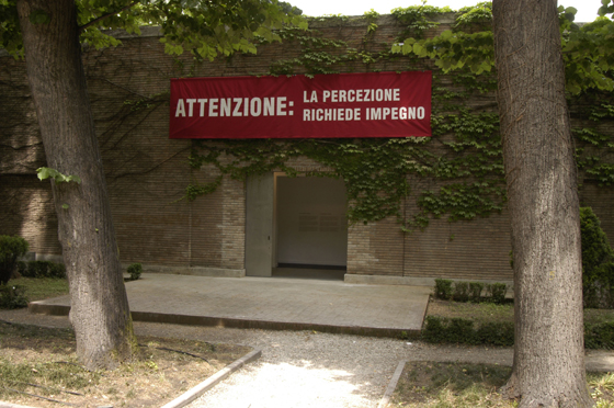 Antoni Muntadas, On Translation: Warning 1999, 51ª Venice Biennale, 2005, Ph. Claudio Franzini