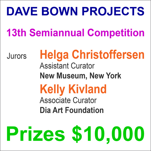 $10,000 in Cash Prizes - Dave Bown Projects - 13th Semiannual Competition 