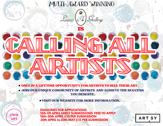 Amazing Selling Opportunity for Artists