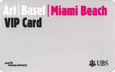 Art Basel VIP Card