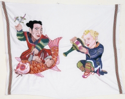 Chinitos Kids, 2005, Bordado a mano