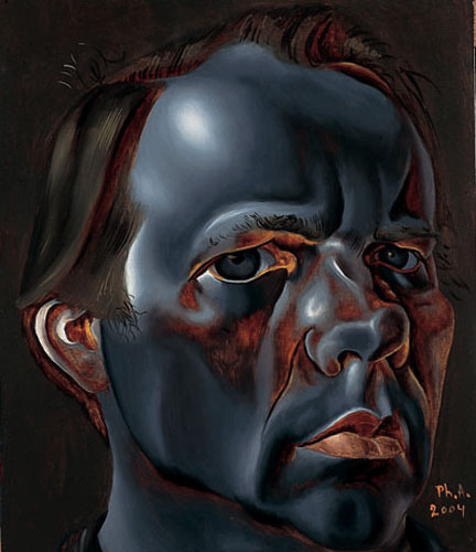 Philip Akkerman, Self-Portrait, No. 78, 2004<br class=