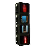 'The Only Way is Down' - 4-monitor, 4-synched DVDs