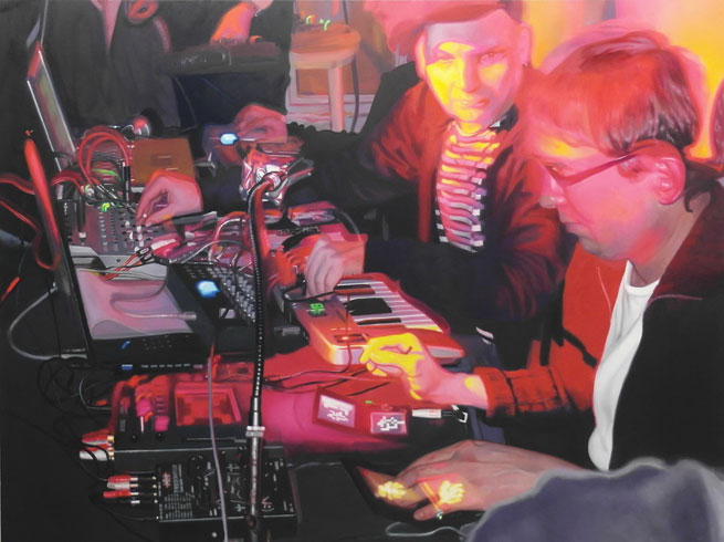 Frank Bauer, Elektronik im WP8<br class=