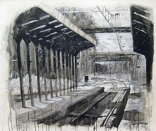 LUIS ENRIQUE CAMEJO, De la serie Trenes, 2006 <br class=