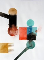 Tantrum, 2011, Watercolor on Paper, 24 x 18 inches