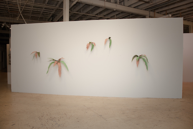 Fern. Fabric and Wire. 2010<br/>