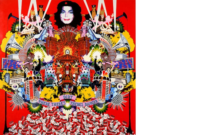 Emperor Tomato Ketchup, 2004. 72 x 72 inches 