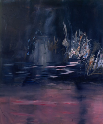 Pink lake<br/>oil on canvas<br/>240cm x 200cm<br/>