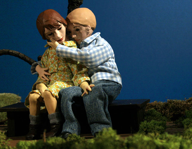 Karen Yasinsky, I Choose Darkness, 2008 - 2009<br/>Stop-motion puppet animation, 9 minutes<br/>Image � Karen Yasinsky, courtesy Mireille Mosler ltd., New York<br/>