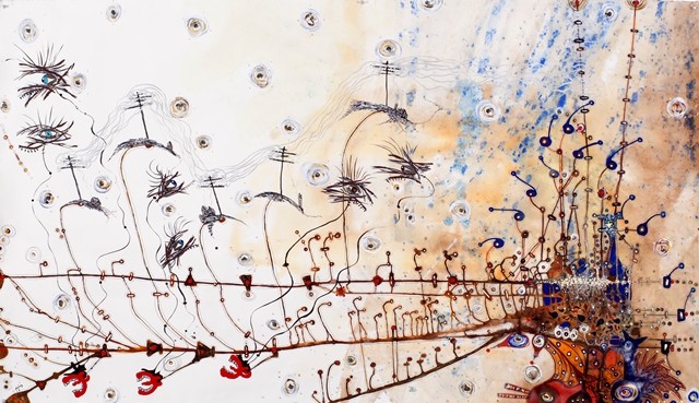 sprite nickel dancing on coppers luster<br/>2014<br/>