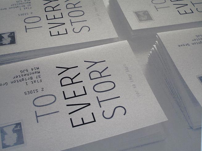 Postcards to introduce the project and allow people to send their perception back<br/>