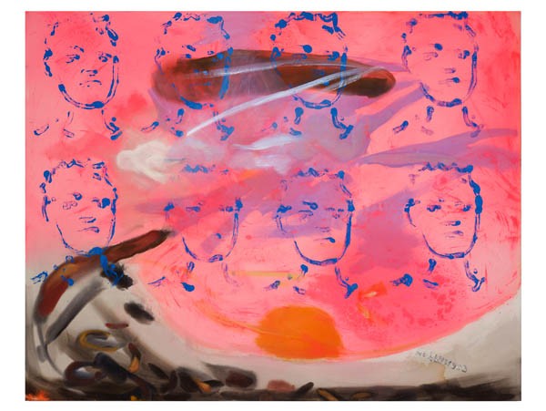 Princess Pitt, 2009<br/>acrylic on canvas<br/>185 x 235 cm<br/>